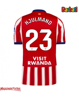 Atletico Madrid Morten Hjulmand #23 Tricou Fotbal Replică 2026-27 Barbati Acasa Atletico Madrid Morten Hjulmand #23 Tricou Fotbal Replică 2026-27 Barbati Acasa
